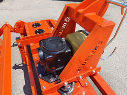 adjustable power harrow for tractors kr 120r