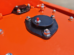 adjustable power harrow for tractors kr 120r