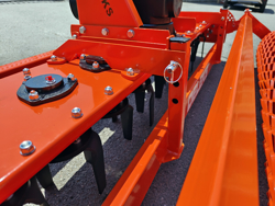 adjustable power harrow for tractors kr 160r