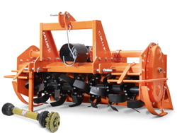 heavy rotavator tiller for tractors working width 150cm mod dfh 150