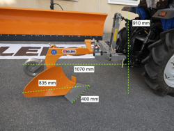 charrue monosoc dp 20 pour tracteur type solis yanmar etc