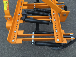 cultivateur déchaumeur 5 dents largeur 120cm pour tracteur kubota iseki etc mod de 120 5