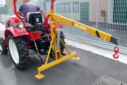 grue hydraulique pour tracteur agricole modèle el 500