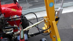 grue hydraulique pour tracteur agricole modèle el 500