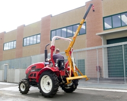 grue hydraulique pour tracteur agricole modèle el 500