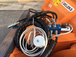 lame de neige avec attelage 3 points pour tracteur lnv 180 c