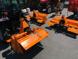 rotovator léger dfl 115 pour tracteurs type kubota iseki etc
