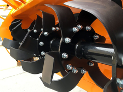 fraise rotative lourde pour tracteur série professionnelle modèle dfh 135