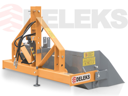 godet de 180cm hydraulique pour tracteur avec attelage 3 points standart mod pri 180 h