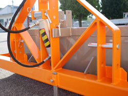 godet de 180cm hydraulique pour tracteur avec attelage 3 points standart mod pri 180 h