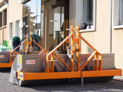 godet de 180cm hydraulique pour tracteur avec attelage 3 points standart mod pri 180 h