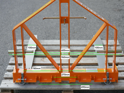 lève palettes pour tracteur d 700