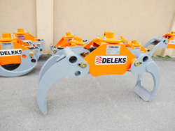 grappin à bois polyvalent pour mini pelles et grues modèle dk 11 c
