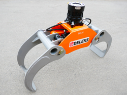 grappin à bois avec rotateur 360 continue modèle dk 16 gr 55ff