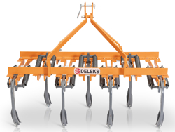 cultivateur 7 dents pour tracteur largeur 169cm pour préparation du sol mod de 165 7
