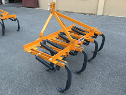 cultivateur 7 dents pour tracteur largeur 169cm pour préparation du sol mod de 165 7