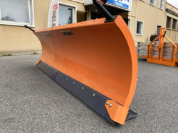 lame à neige frontale avec plaque ln 250 a