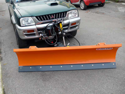 lame à neige pour véhicules off road 4x4 lns 170 j