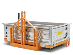 bennette de transport 200cm pour la terre graviers sables etc mod t 2000
