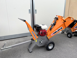 broyeur de branches thermique dk 500 honda à tambour moteur 15cv
