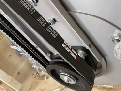 broyeur de branches thermique dk 500 bs à tambour moteur 15cv