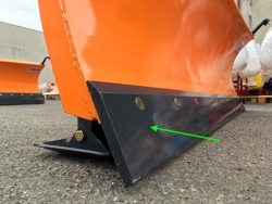 lame à neige pour chargeur frontal ln 220 e