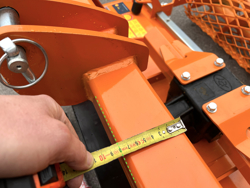 enfouisseur de pierres dfu 120 déportable pour tracteur