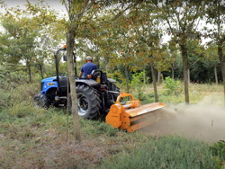 broyeur à marteaux fixe leopard 160 pour prairie ronces et sarments