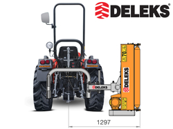 broyeur d accotement léger volpe 100 pour micro tracteur