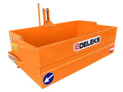 godet de chargement pour tracteur kubota solis etc modèle bucket 120 l