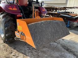 godet de chargement pour tracteur kubota solis etc modèle bucket 120 l