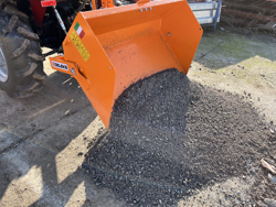 godet de chargement pour tracteur kubota solis etc modèle bucket 120 h