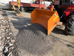 godet de chargement pour tracteur kubota solis etc modèle bucket 140 h l