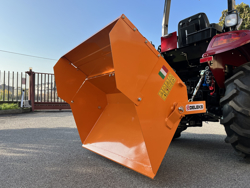 godet de chargement pour tracteur kubota solis etc modèle bucket 140 h l