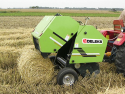 mini presses a balles rondes pour tracteur 850