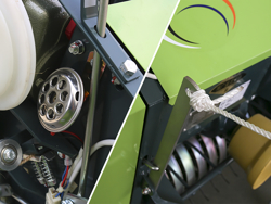 mini presses a balles rondes pour tracteur 850