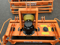 herse rotative avec rouleau kr 120 pour tracteur