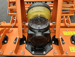 herse rotative avec rouleau kr 160 pour tracteur