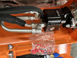 broyeur hydraulique pour mini pelle de 80cm modèle arh 80