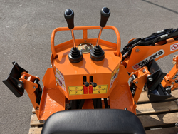 pelle rétro universelle pour micro tracteur drs 1000