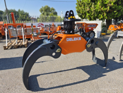 grappin avec rotateur 10 tonnes pour pelles et grues mod dk 18 gr 30f
