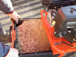 broyeur de branches thermique dk 300 lc à tambour moteur 6.5cv