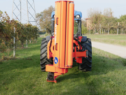 broyeur d accotement latéral dragon 220 à marteaux pour tracteur