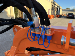 broyeur d accotement latéral dragon 220 à marteaux pour tracteur