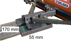 lame a neige pour chariot elevateur lns 170 f