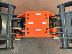 pince de demolition et de tri pour mini pelles et grues forestieres dkp 15