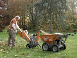 broyeur de branches thermique dk 500 honda à tambour moteur 15cv