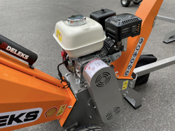 broyeur de branches thermique dk 500 honda à tambour moteur 15cv