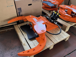 grappin coupeur hydraulique pour mini pelle mod cf 11r