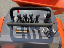 minidamper a moteur kubota m8000rk